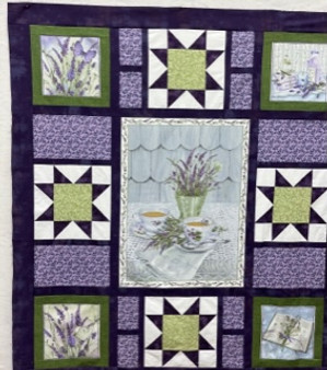 Lavender Garden Quilt Pattern || Digital Download