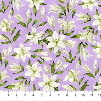 Spring Awakening || 26868-82 Lilac Multi Color || Sold by the yard