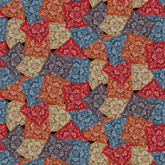 OVERLAPPING BANDANAS