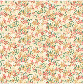 PAINTED BLOSSOMS YELLOW