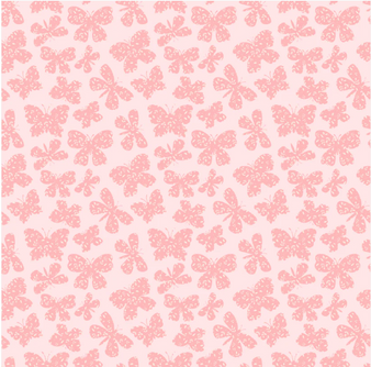 SCATTERED BUTTERFLIES PINK