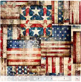 1776 FLAG PATCHWORK
