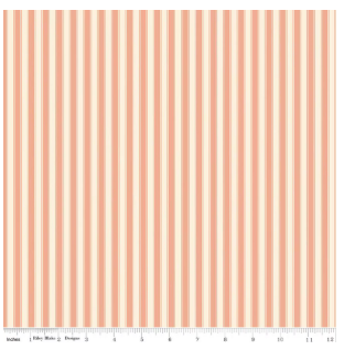 BOUQUET DES FLEUR STRIPES - PEACH