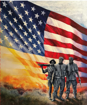 AMERICAN HONOR THE THREE SOLDIERS