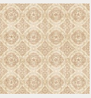 ATSH WESTERN GEO MEDALLIONS - TAN