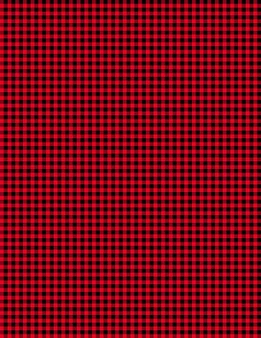 CLASSICS MINI GINGHAM - RED/BLACK
