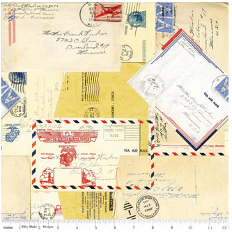 SEW AMERICA POSTS PARCHMENT