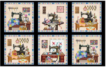 A STITCH IN TIME BLACK MACHINE PANEL