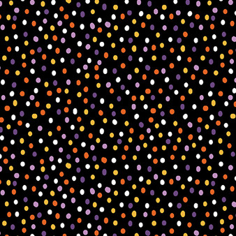 GHOSTLY SOIREE DOT MANIA  - BLACK