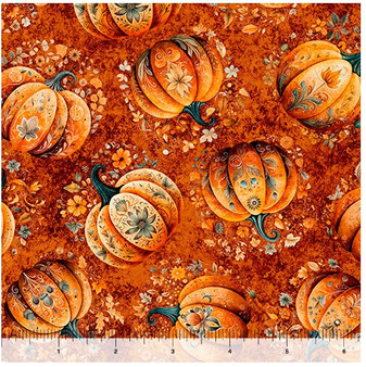 HARVEST HOLLOW - TOSSED PUMPKINS - BURNT ORANGE