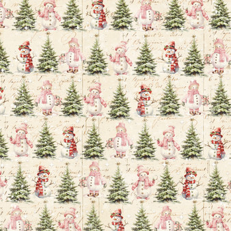 CHRISTMAS MAGIC TREES AND SNOWMEN