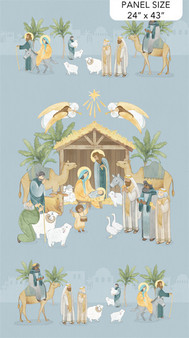 THE NATIVITY 24" PANEL