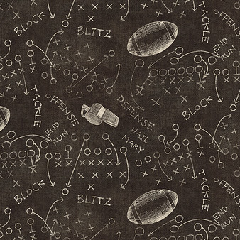 TOUCHDOWN PLAYBOOK CHARCOAL