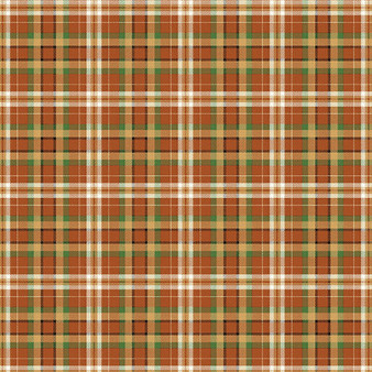 TOUCHDOWN PLAID RUST/GREEN