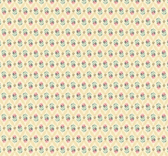 GRANNY'S SEWING ROOM ATTIC CURTAINS / YELLOW