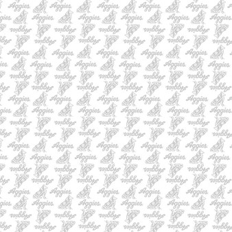 TEXAS A&M WHITE ON WHITE MINI PACKED