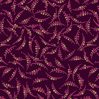 MAJESTIC GARDEN DOTS - WINE