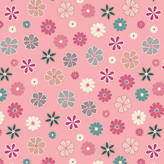 MAJESTIC GARDEN FLOWER FIELD - PINK