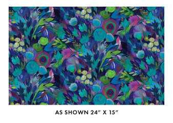 RISE UP FLORAL - BLUE/MULTI