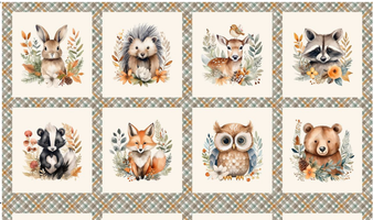 WILD N FREE BLOCK PANEL
