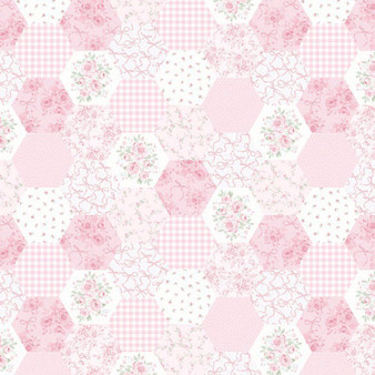 PRETTY IN PINK HEXAGONS