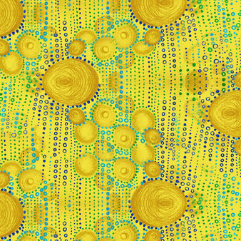 PROVENCE ABSTRACT CIRCLES & DOTS