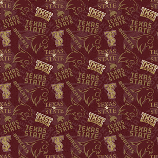 NCAA TEXAS STATE TONE ON TONE