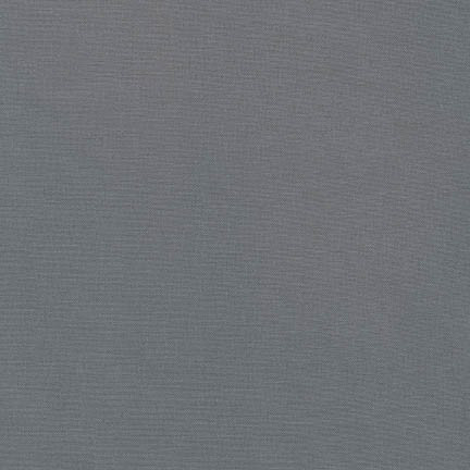 Robert Kaufman - Kona Cotton - Graphite