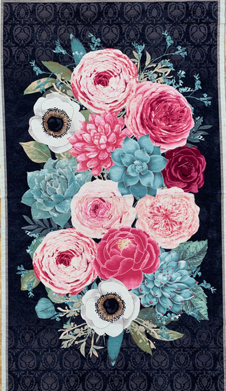 Wilmington Prints Botanical Oasis Panel