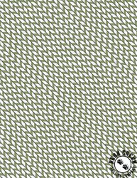 Wilmington Prints - Hot Cocoa Bar Peppermint Stripe Green