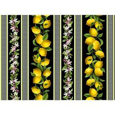 Lemon Blossom Stripes