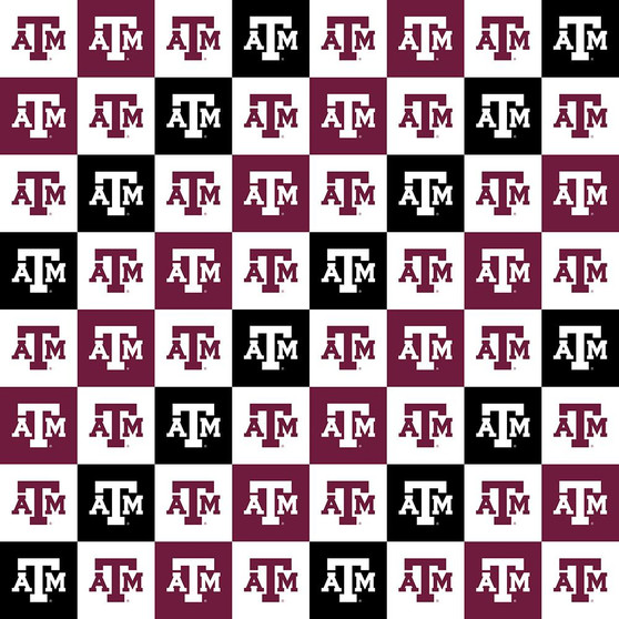 Texas A&M Checkerboard