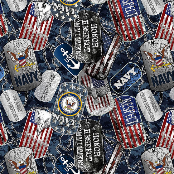 Navy Dog Tags