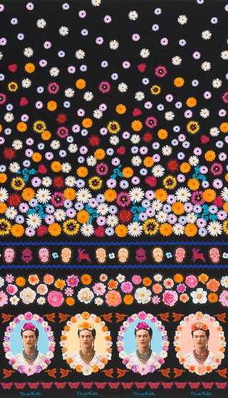 Frida Kahlo Black