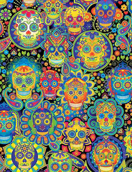 Bright Sugar Skulls OS