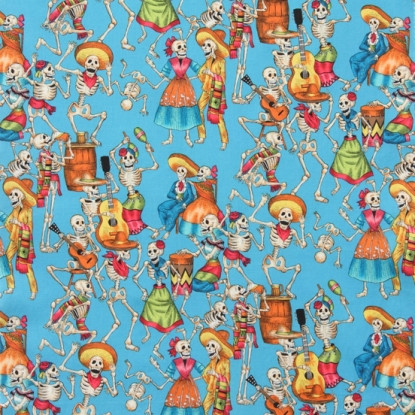 Fiesta de los Muertos Turquoise