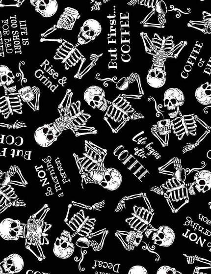 Tossed Skeletons in Need of Coffee