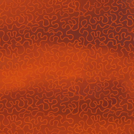 Steampunk Express ||  Blender Orange || Sold by the half yard