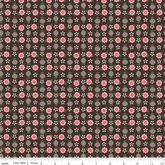 Lori Holt || Bee Dots Ida Marie Raisin