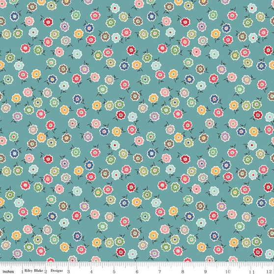 Lori Holt || Bee Dots Patricia Raindrop - Sold by the half yard