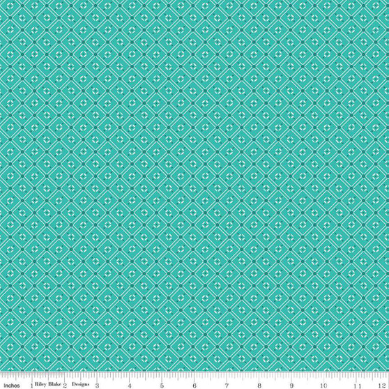 Lori Holt || Bee Dots Frances Saratoga - Sold by the half yard