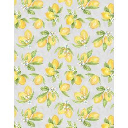 Zest For Life || 3063-19155-957 Lemons || Sold by the yard