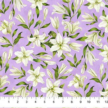 Spring Awakening || 26868-82 Lilac Multi Color || Sold by the yard