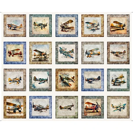 Flying High || Airplane Picture Patches Cream