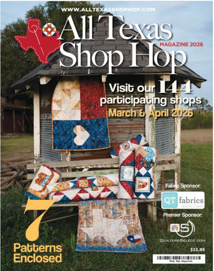 2026 All Texas Shop Hop Magazine