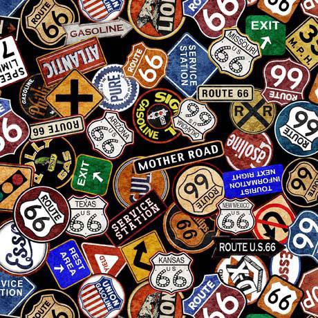 Heavy Metal Route 66 Toss Blk