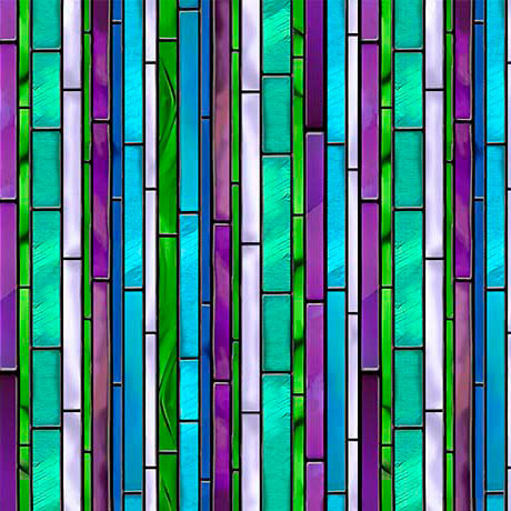 TREE OF LIFE STRIPS in Blue