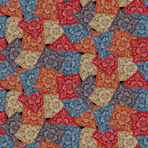 OVERLAPPING BANDANAS