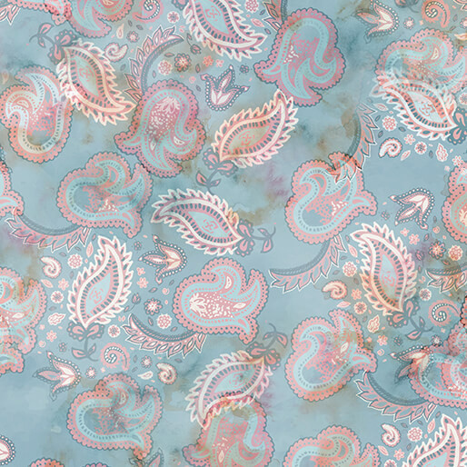 GONE COUNTRY PAISLEY TW BLUE