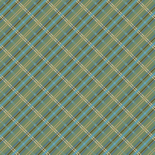 ENCHANTED PLAID GREEN